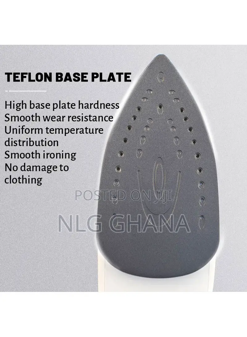 2600w 180ml Teflon Sole Plate Adjustable Temperature Water.