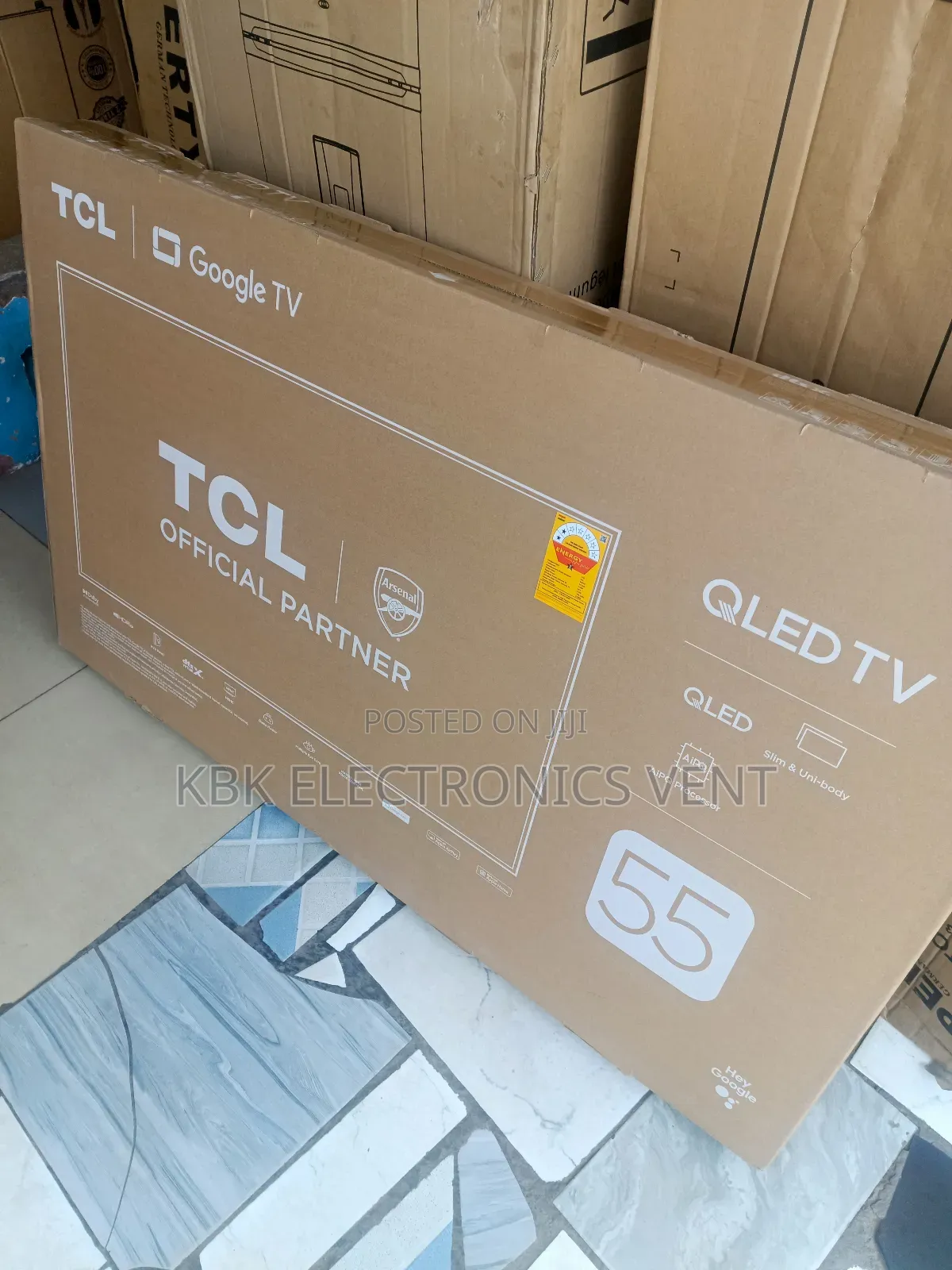 Tcl 55p7k Qled Smart 4k Satellite Digital Led Tv