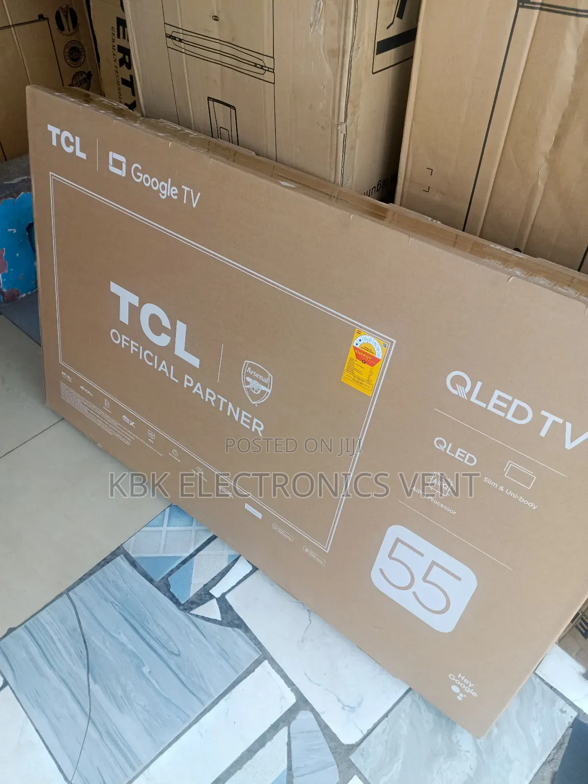 Tcl 55p7k Qled Smart 4k Satellite Digital Led Tv