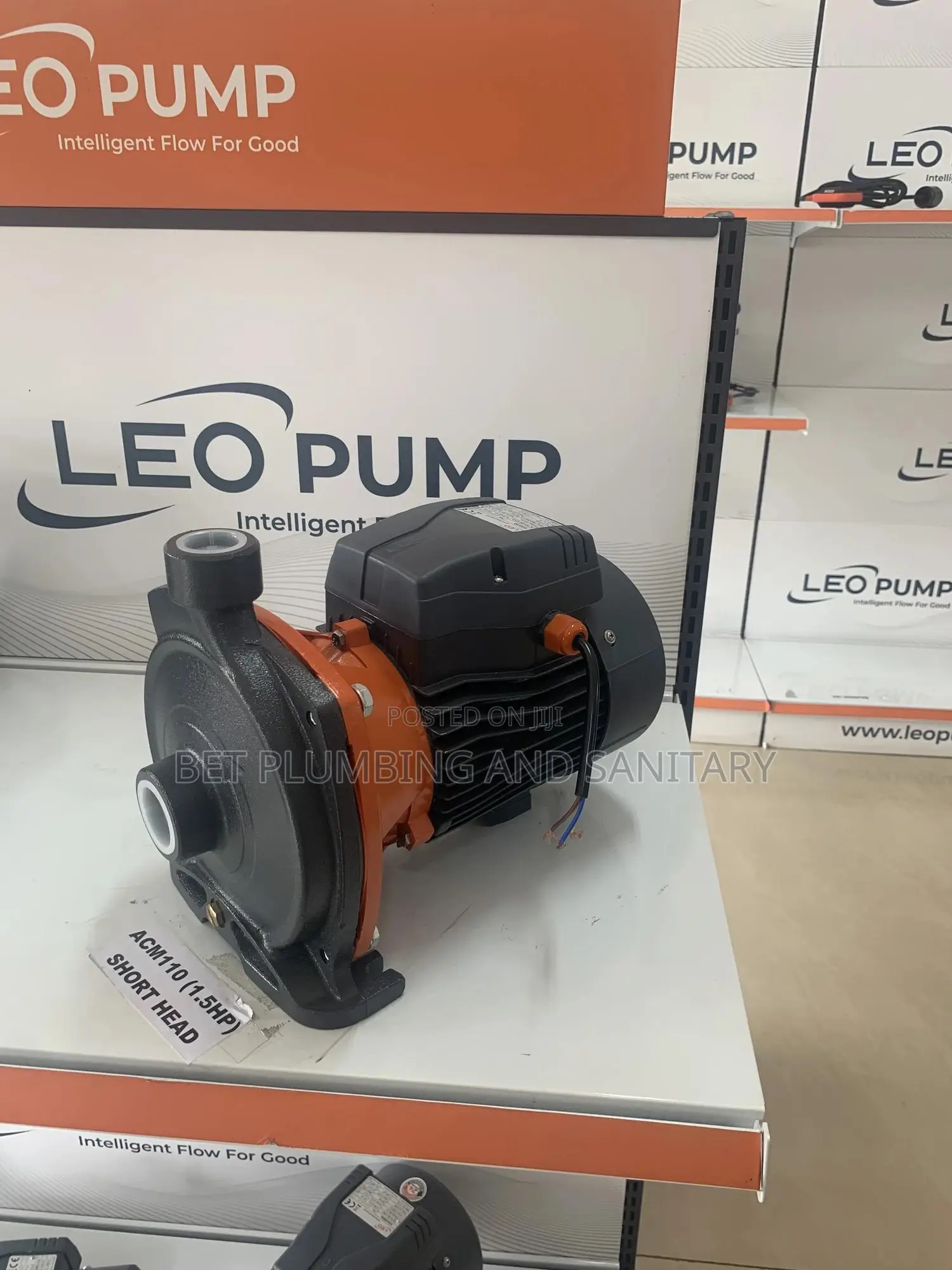 Short Head Leo 1.5hp Water Pump