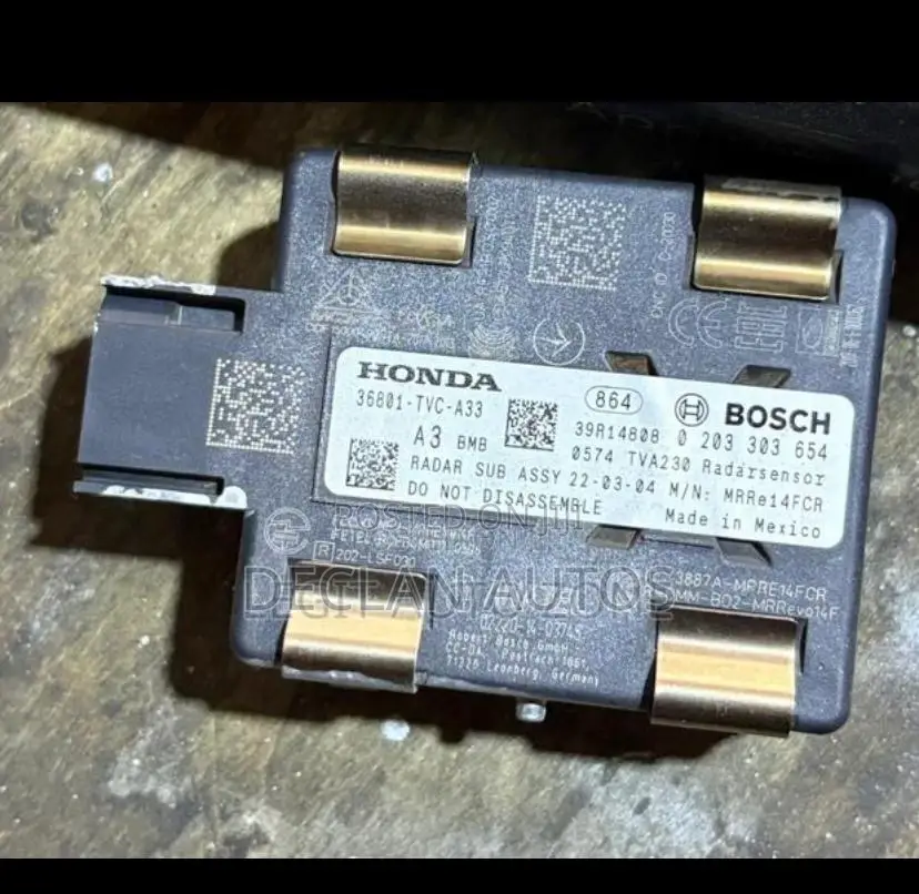 2018 2019 2020 Honda Accord Adaptive Cruise Control Radar Sensor