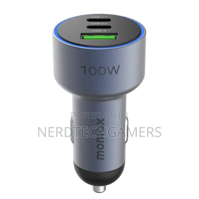 Momax 100watts Car Charger