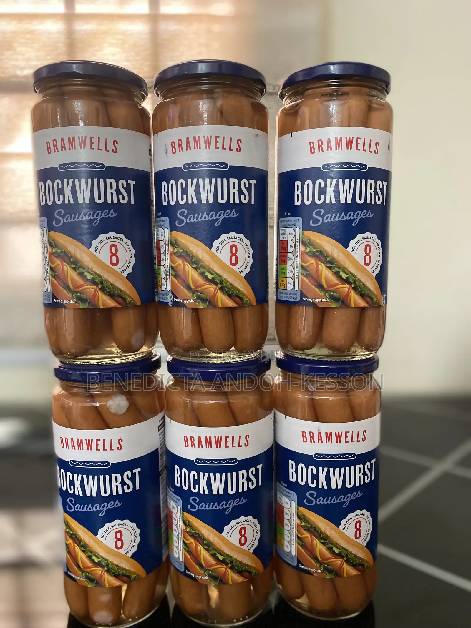 Bramwells Bockwurst Sausages