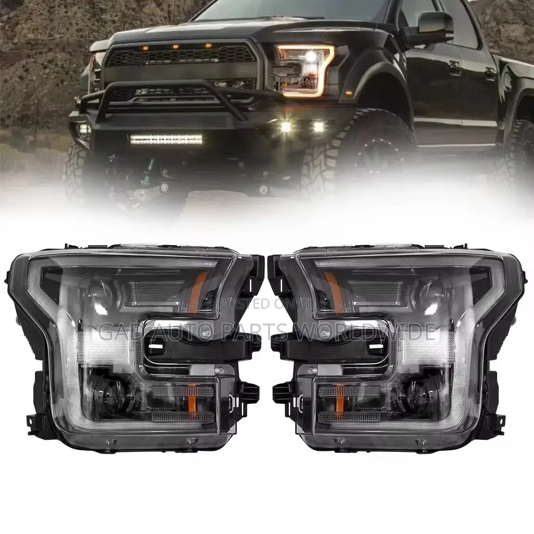 Ford F150 Headlights 2015-2017