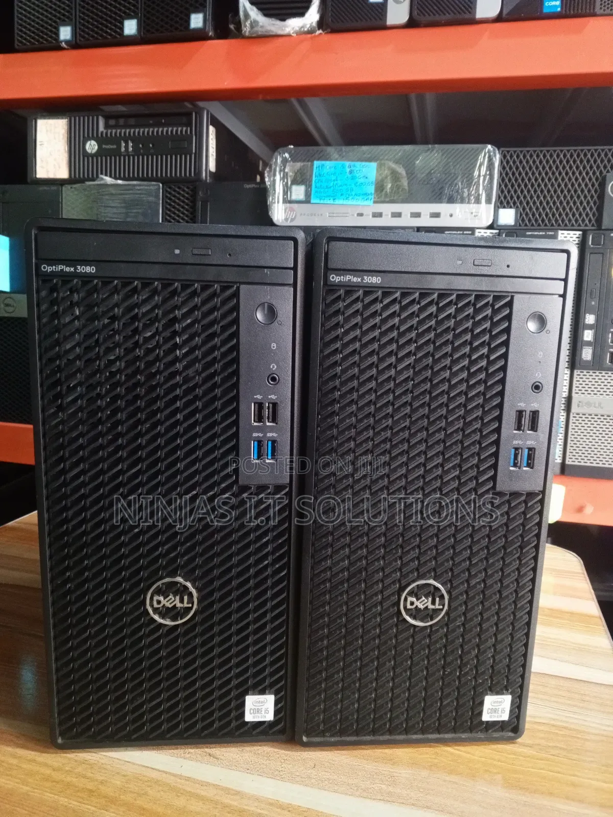 Desktop Computer Dell OptiPlex 3080 8GB Intel Core i5 SSD 256GB