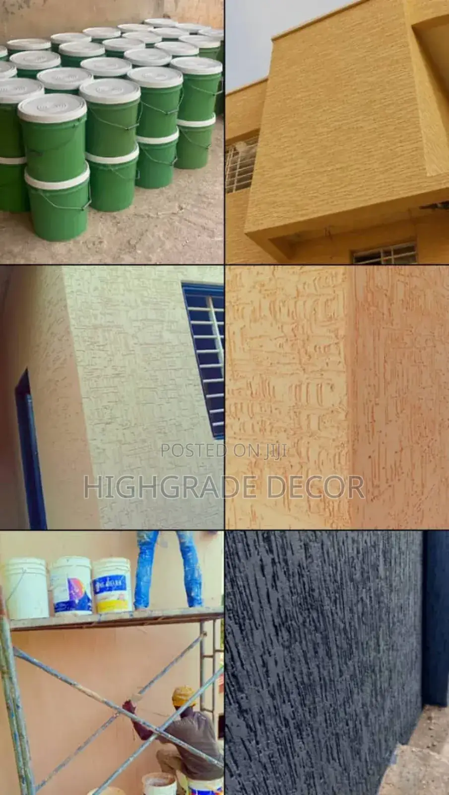Waterproof Graffiato Selling, Application, Painting, Skimming