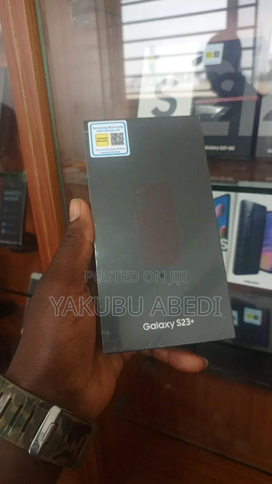 New Samsung Galaxy S23 Plus 256 GB Black