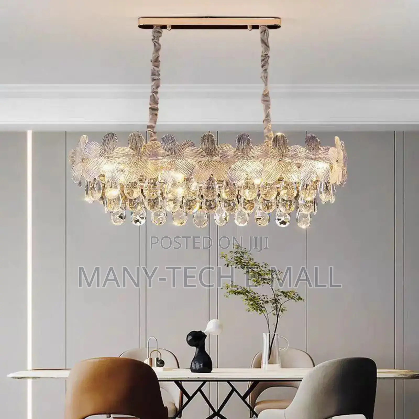 Luxurious Crystal Body Chandelier Light