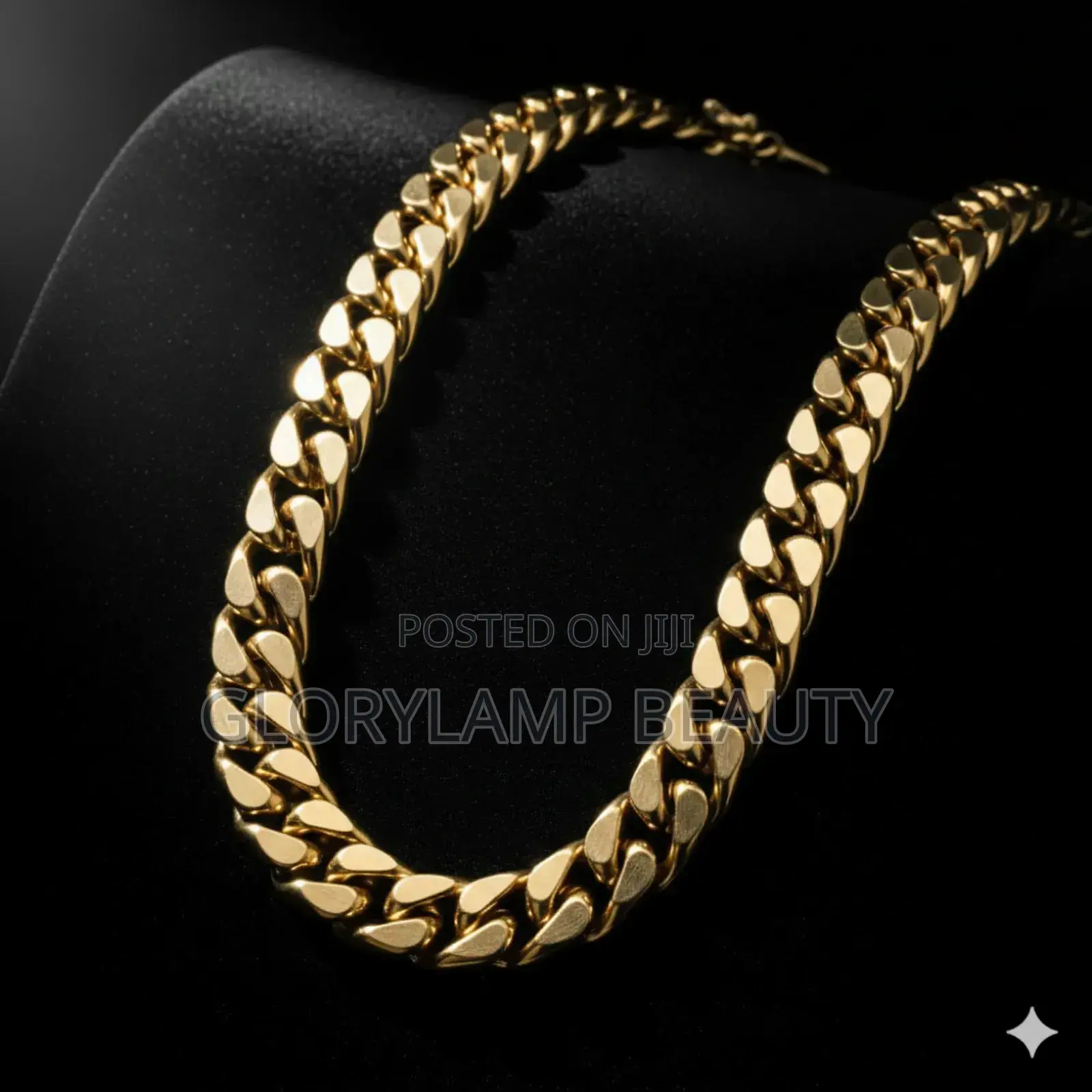 Men’S Silver Cuban and Gold Chain Necklace – Stylish Hip Hop Jewelry
