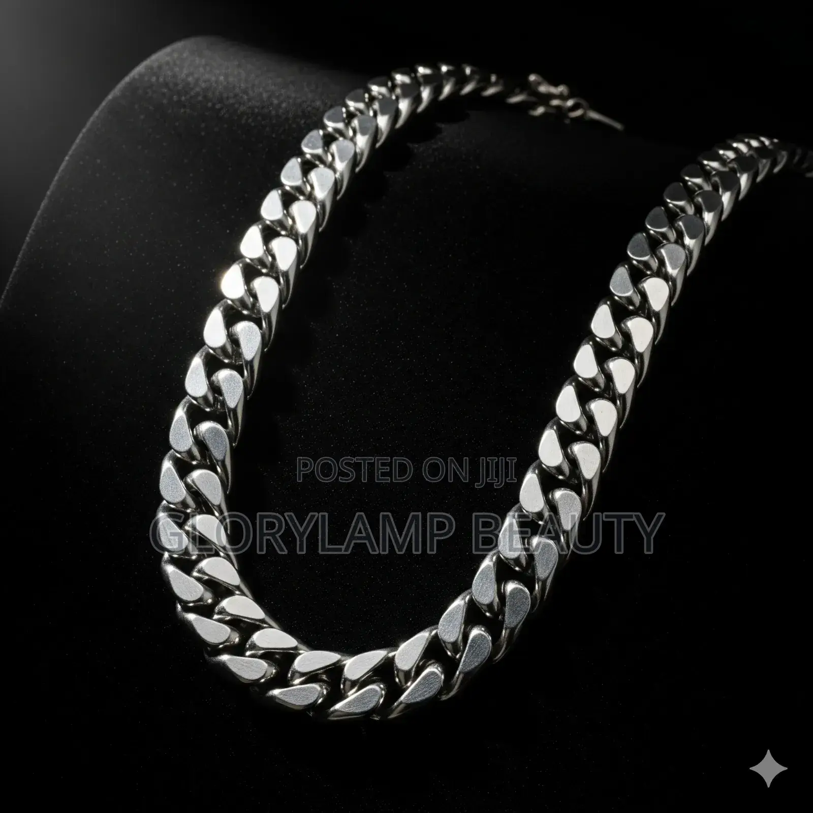 Men’S Silver Cuban and Gold Chain Necklace – Stylish Hip Hop Jewelry