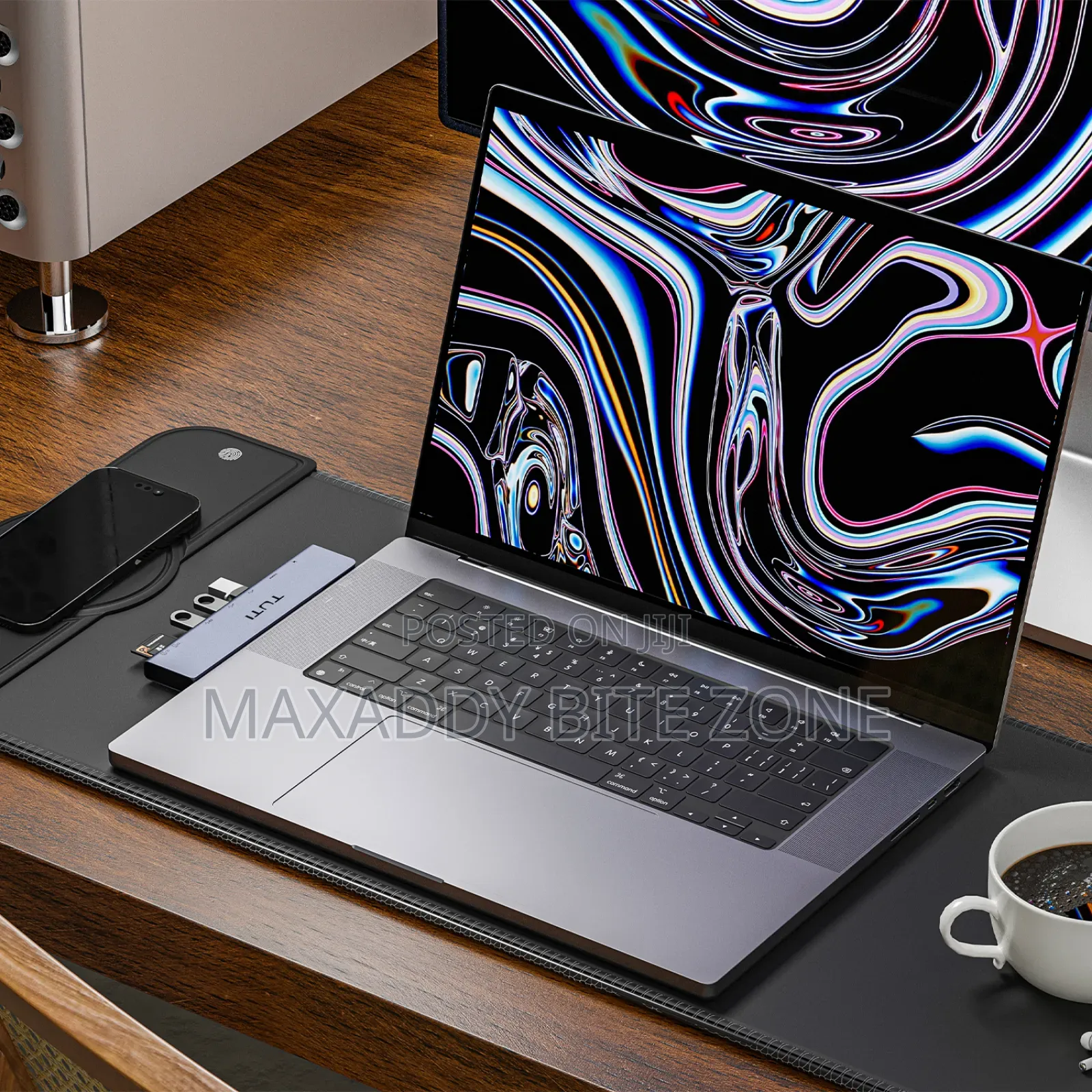 Tuti 7 In 1 Usb Hub Usb-c To Usb 3.O With Sd/Tf Card Reader