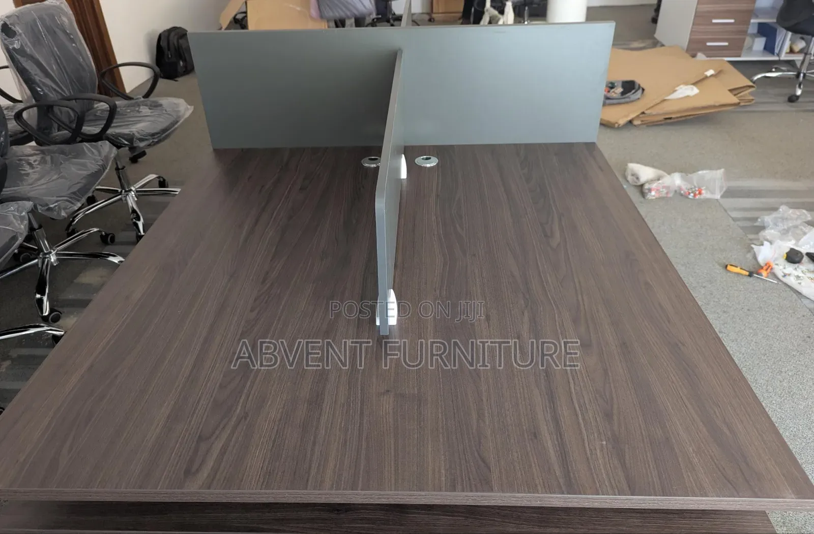 Wooden Work Station, 240 by 120 Centimeters
