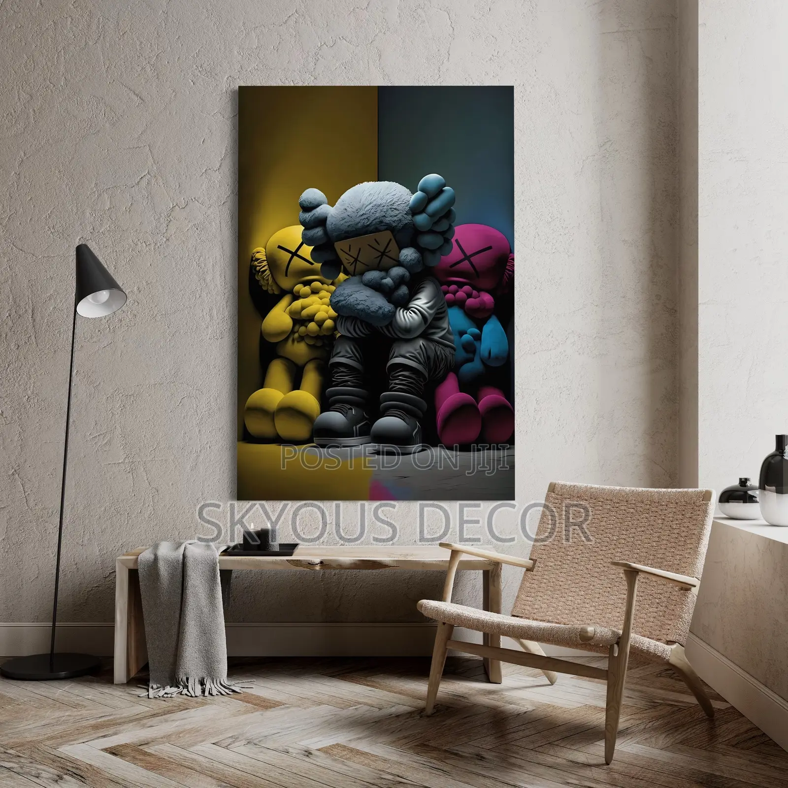 In Dark Kaw Wall Art Decor