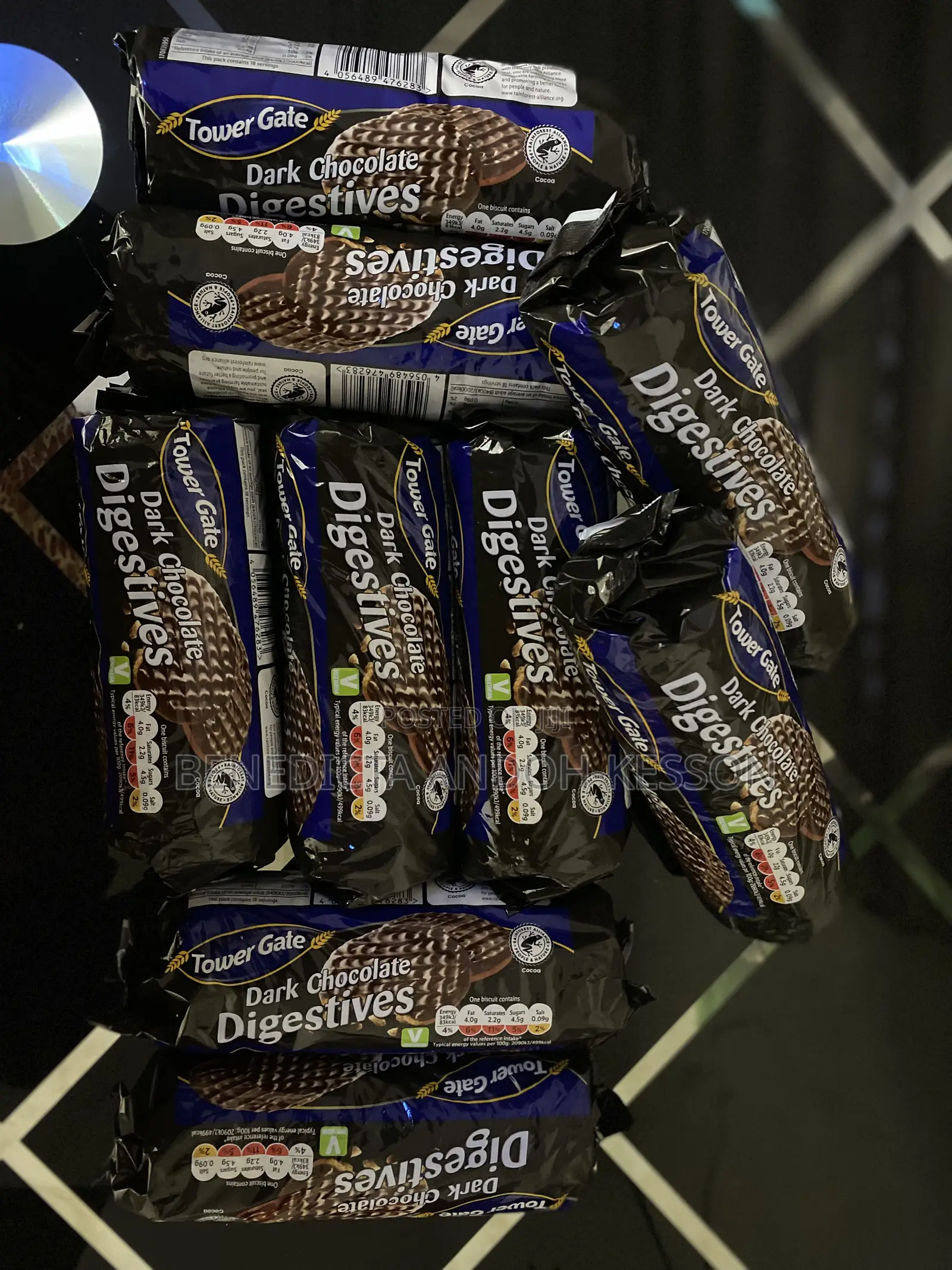 Tower Gate Dark Chocolate Digestive