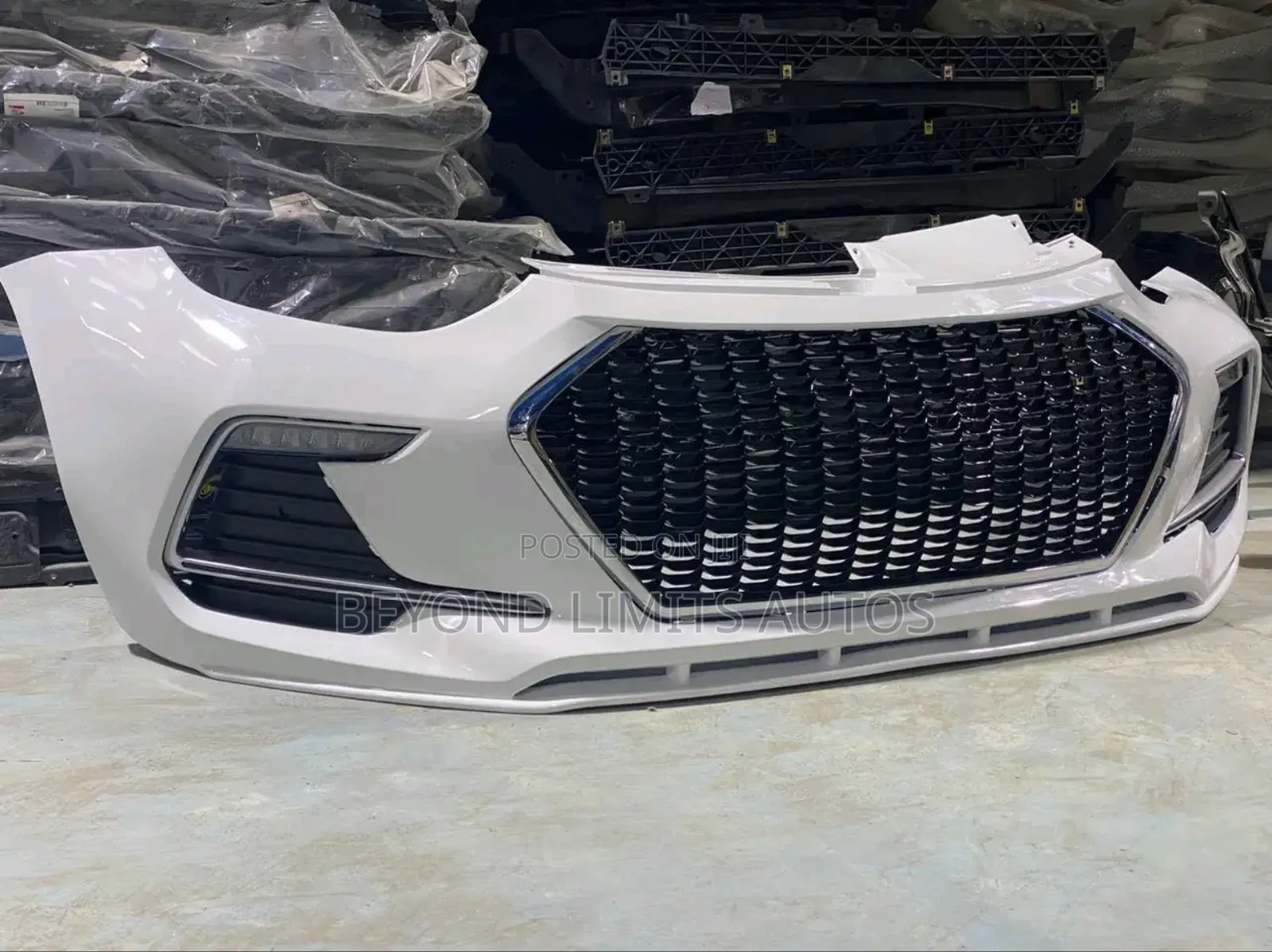Hyundai Elantra 2011,2012,2013 - 2016 Complete Front Bumper Upgrade