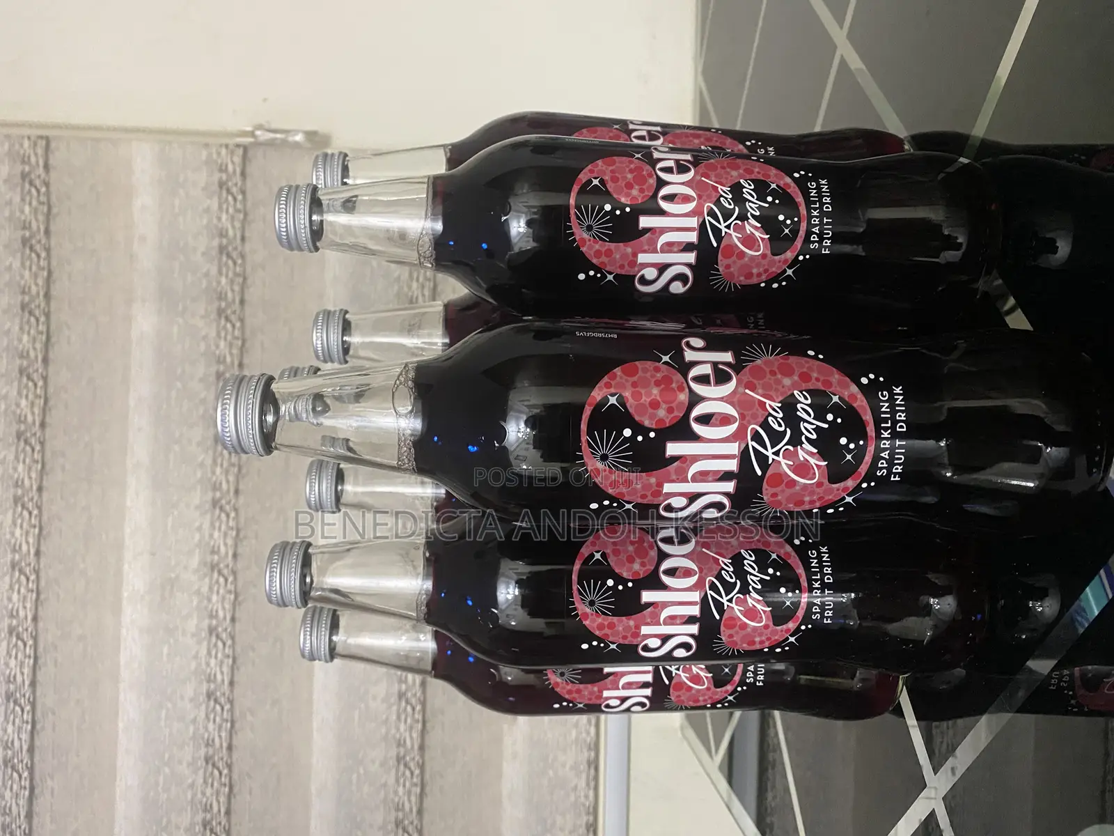 Shloer White, Rose and Red Grape Drink