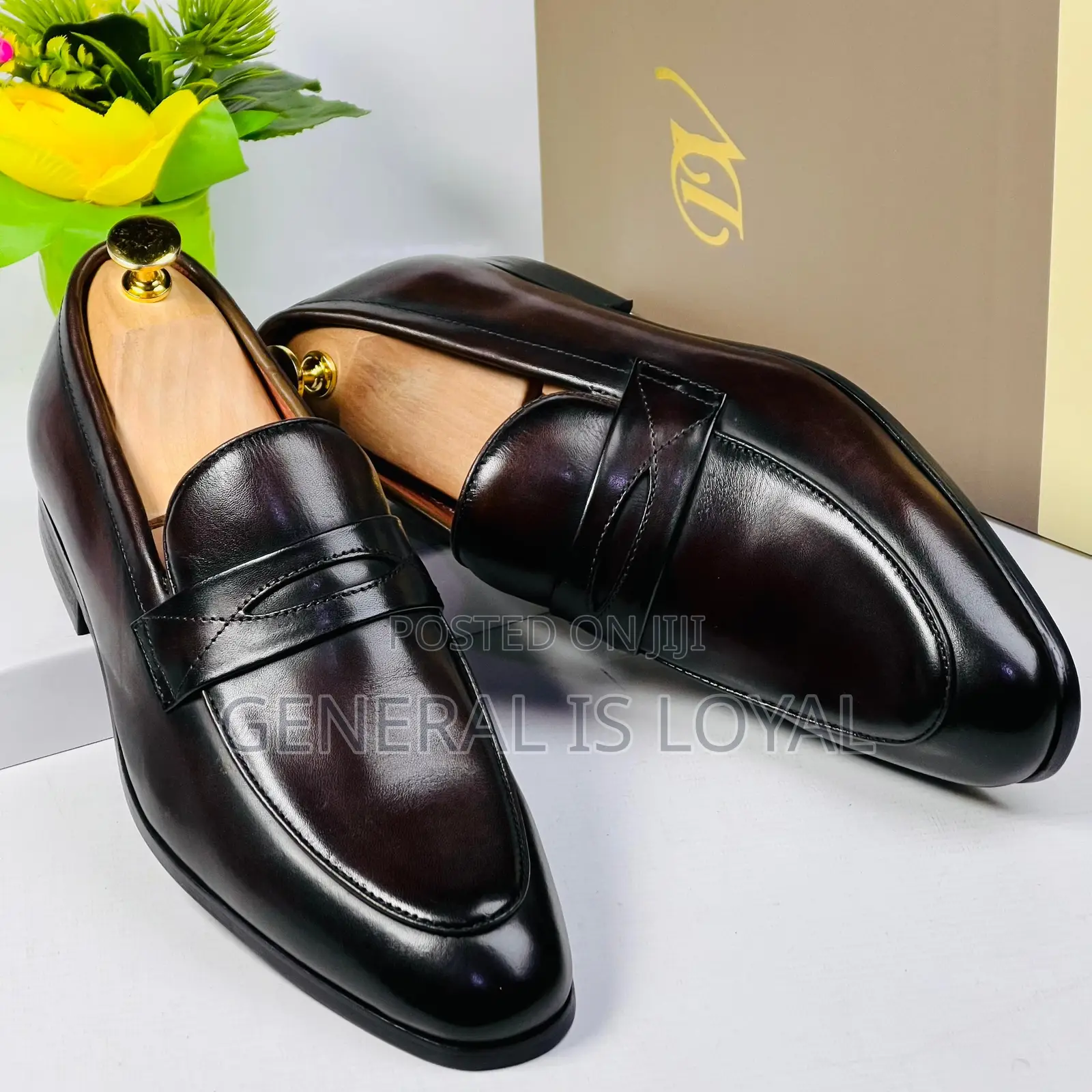 Dino Verratti Men Dark Coffee Leather Men Loafers Shoe