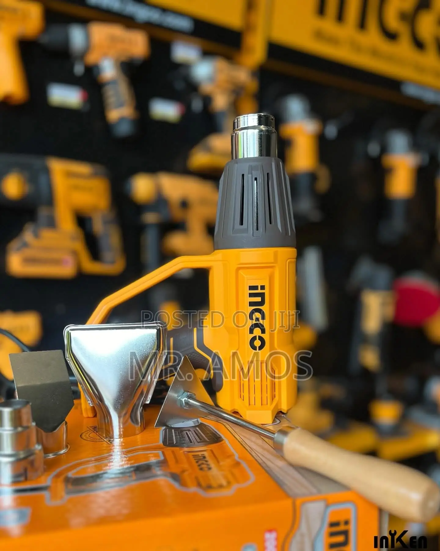 2000 Watt Heat Gun + 4pcs Accessories Set - Hg200078