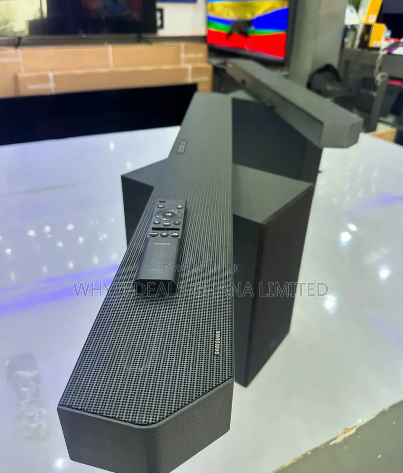 Samsung 430watts Sound Bar| Bluetooth| Voice-control| Wireless| 2025