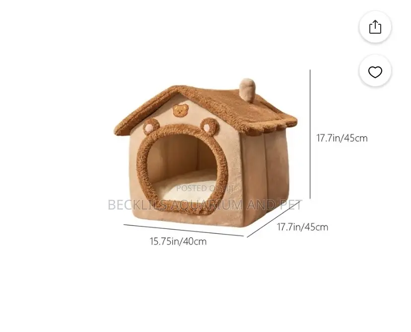 Indoor Warm Dog Bed House