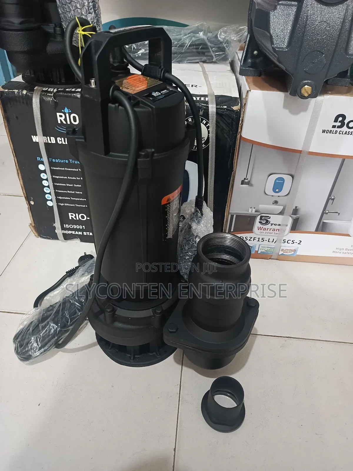 Quality 2hp Sewage Pump With 3" Nd 2" Outlet