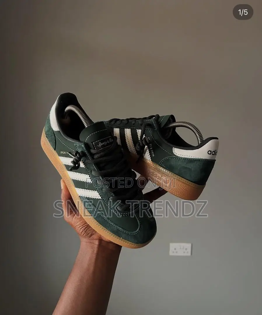Adidas Sporty Rich Amry Green N White