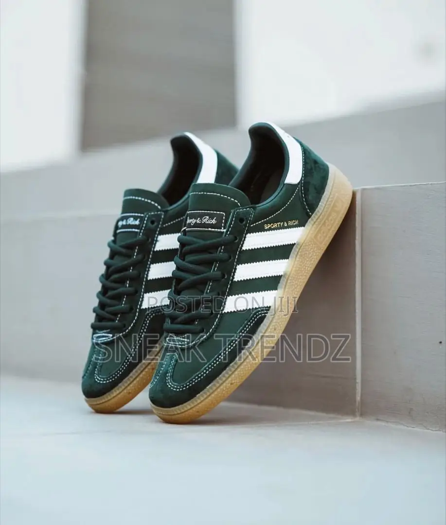 Adidas Sporty Rich Amry Green N White
