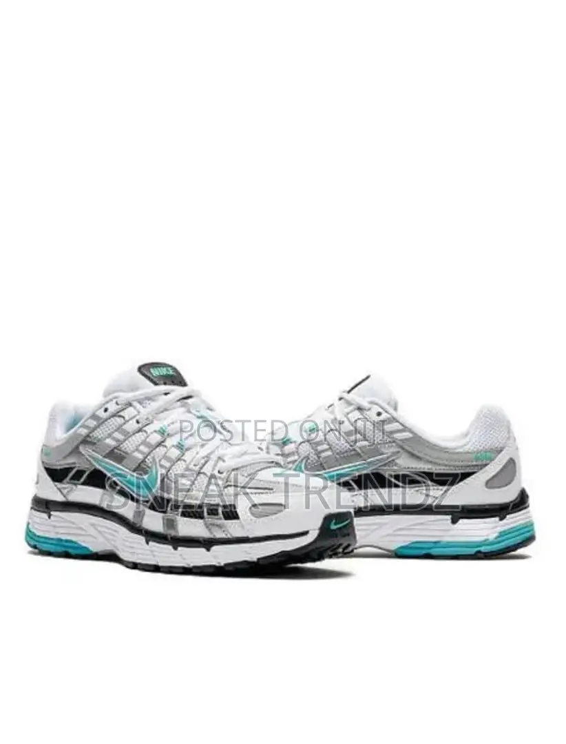 Nike Air Og P 600 White Silver and Green Black