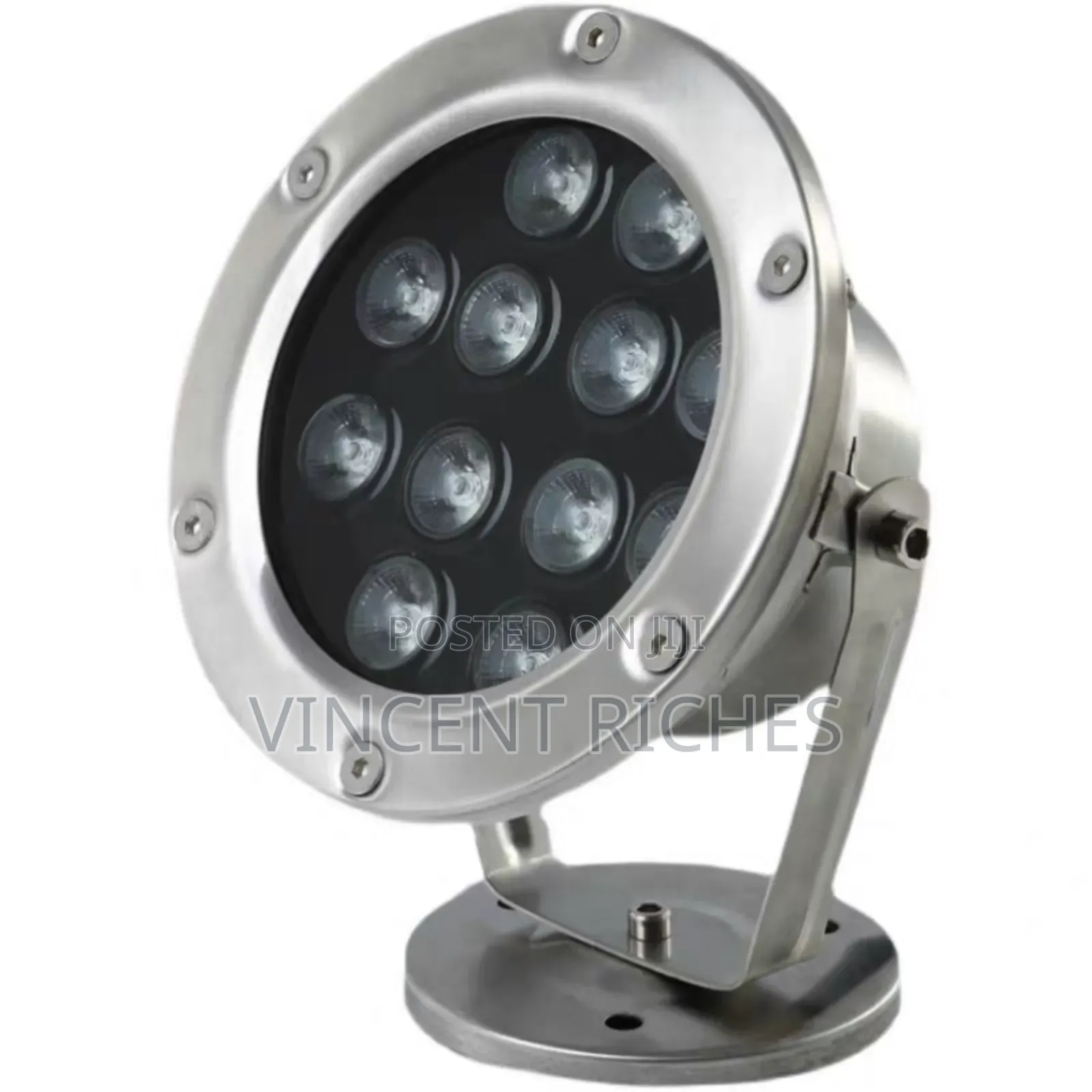 12watts RGB Waterproof Fountain Light With RF Remote Control