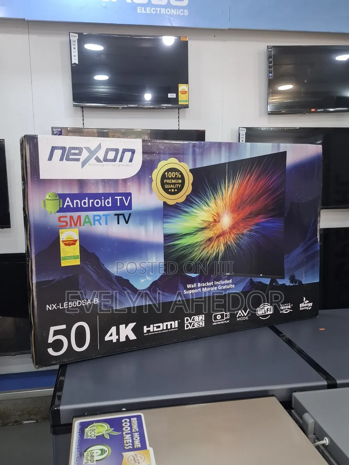 Clear Picture View of Nexon 50 Inches Smart Android Tv Uhd Ailale