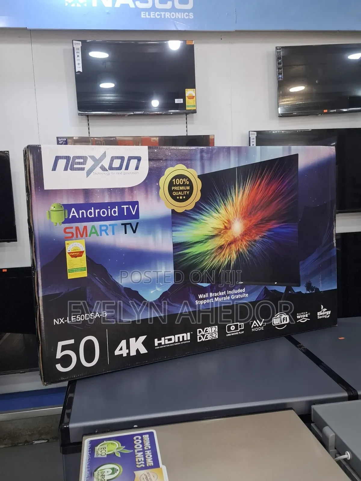 Clear Picture View of Nexon 50 Inches Smart Android Tv Uhd Ailale