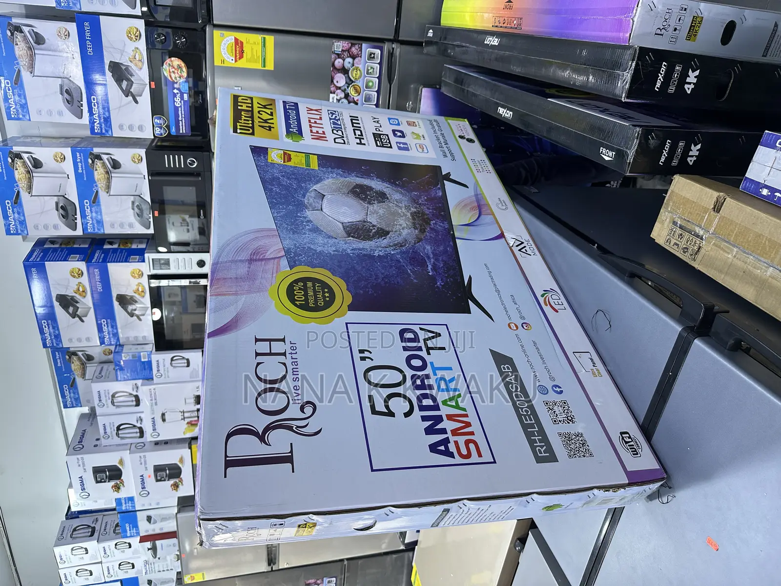 Best Rosh 50inches Smart Digital Tv