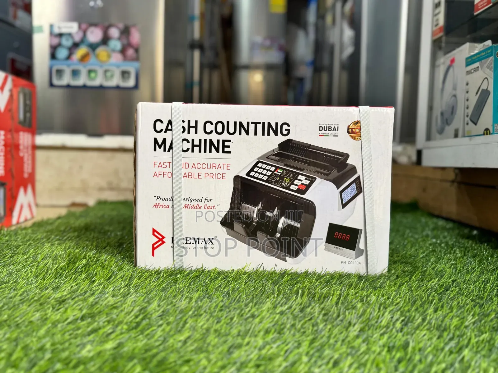 Money Counting Machine (Counterfeit Detector)