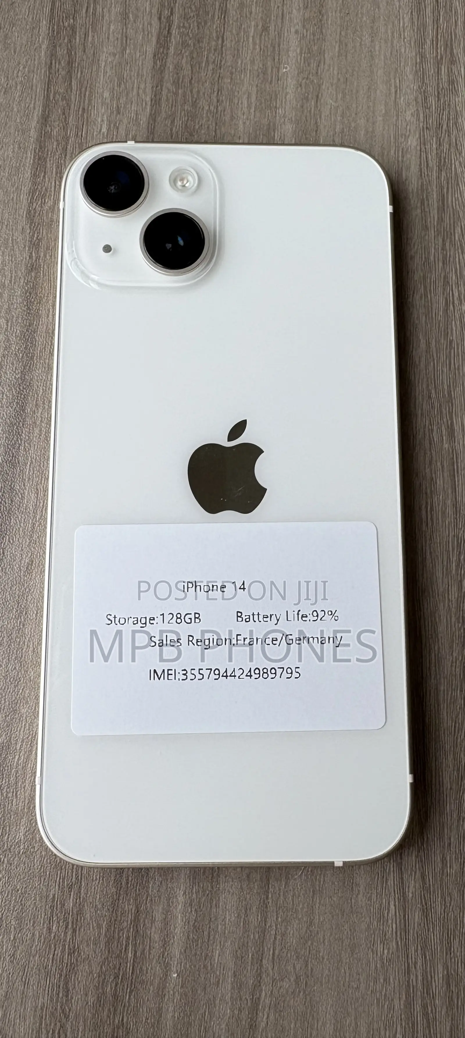 Apple iPhone 14 128 GB White