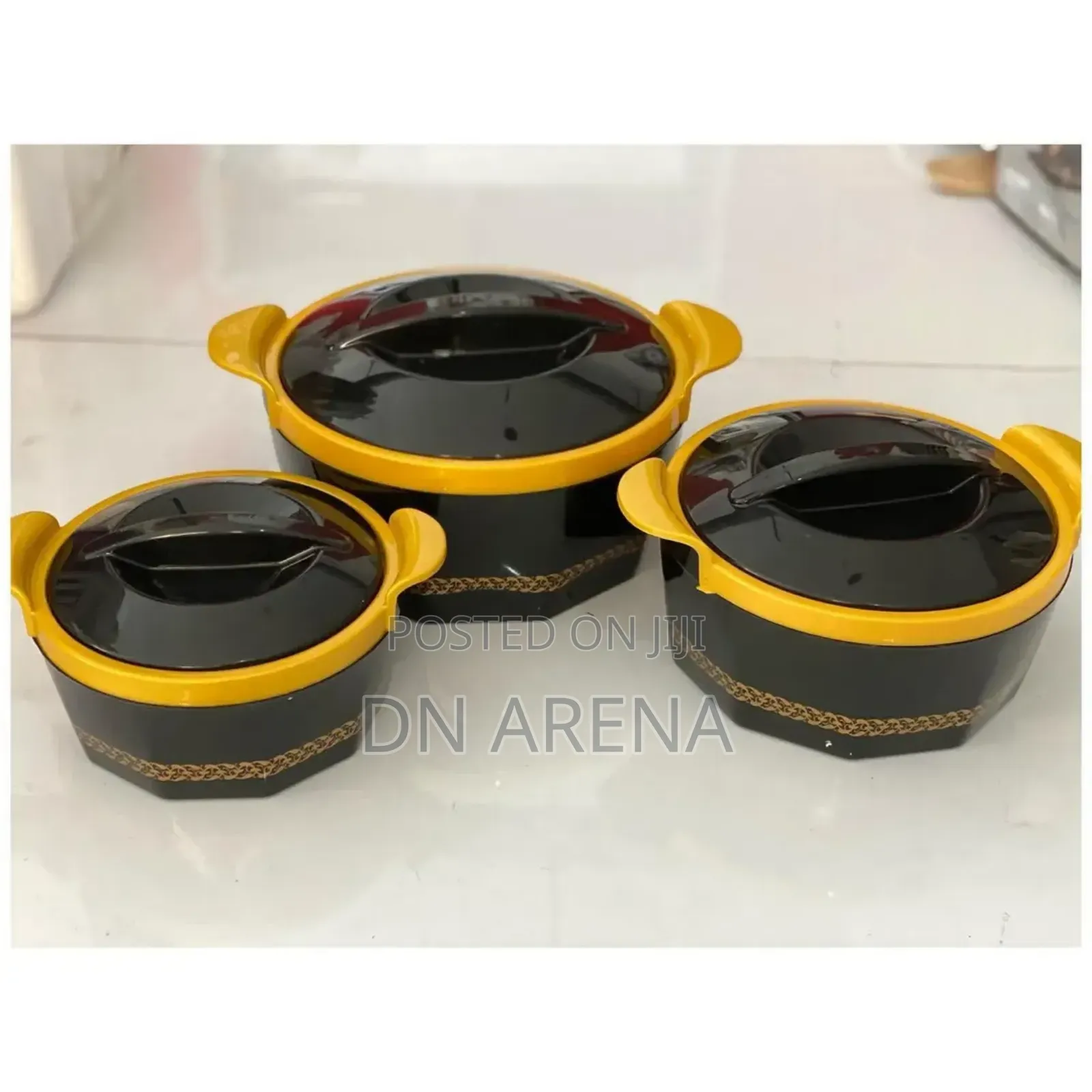 Sq Professional Fionna 3 Piece Insulated Hot Pot 2.5l, 1.5l , 1l