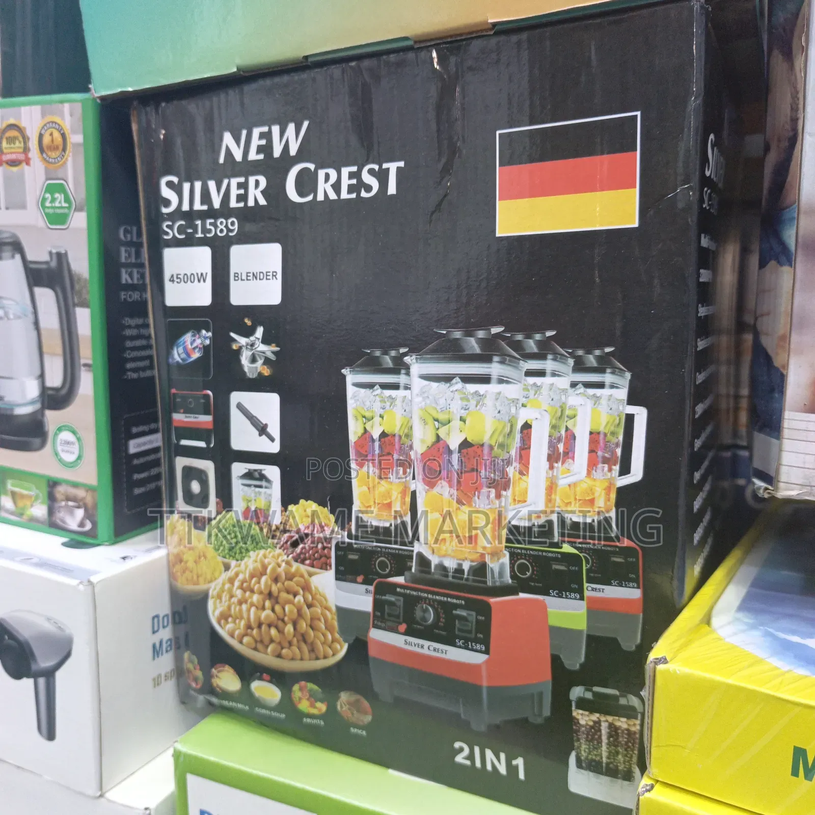 New Silver Crest 4500w