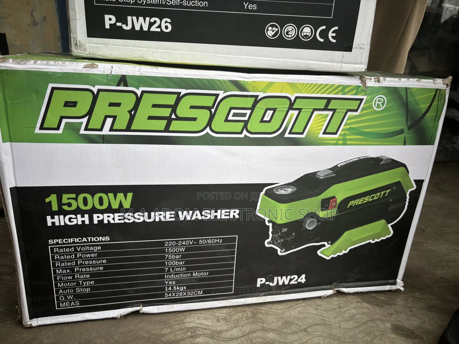Prescott High Pressure Machine 1500w 100 Bar With Inductio Motor
