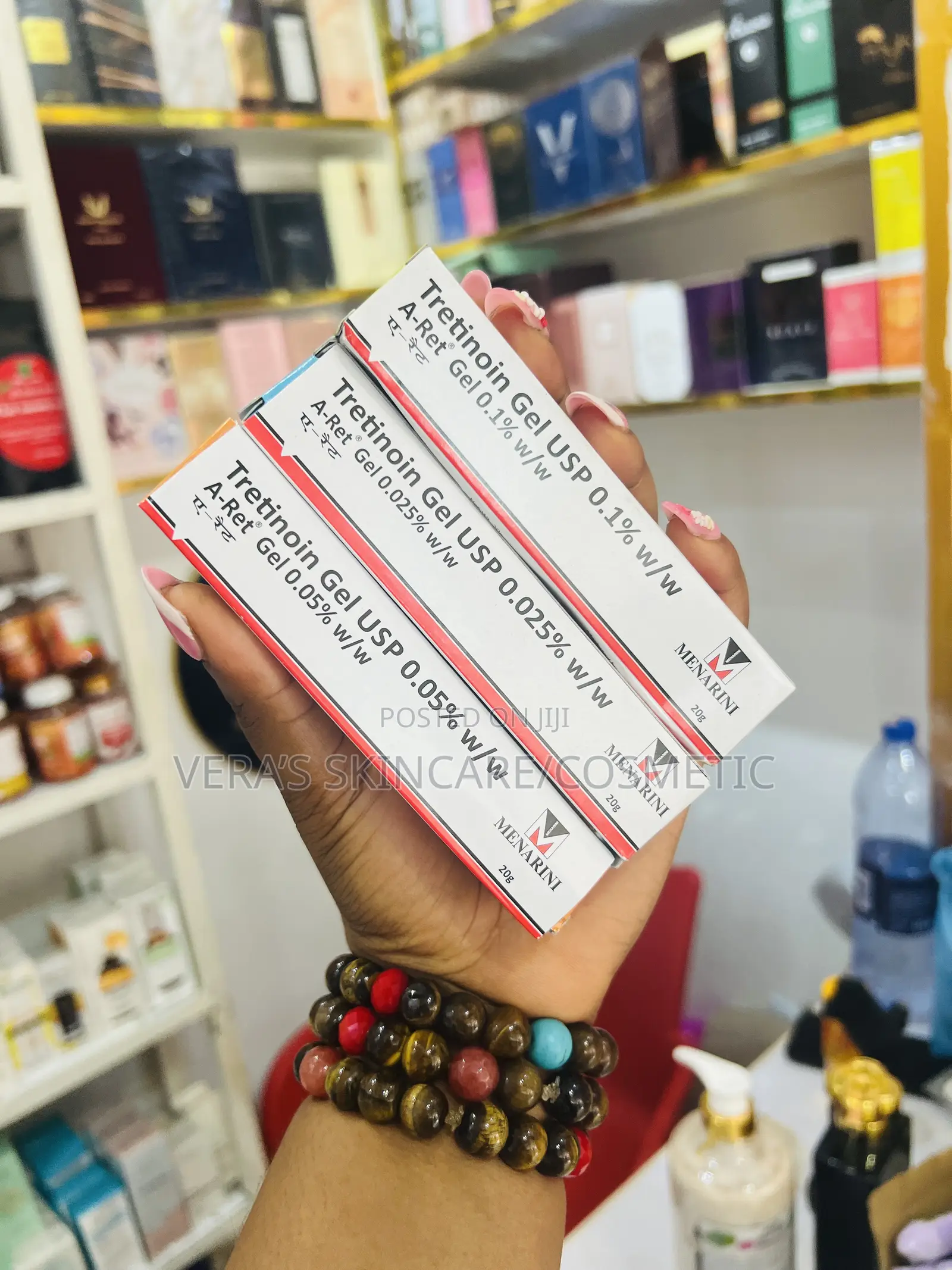 Tretinoin Gel 1%,0.05,0.025