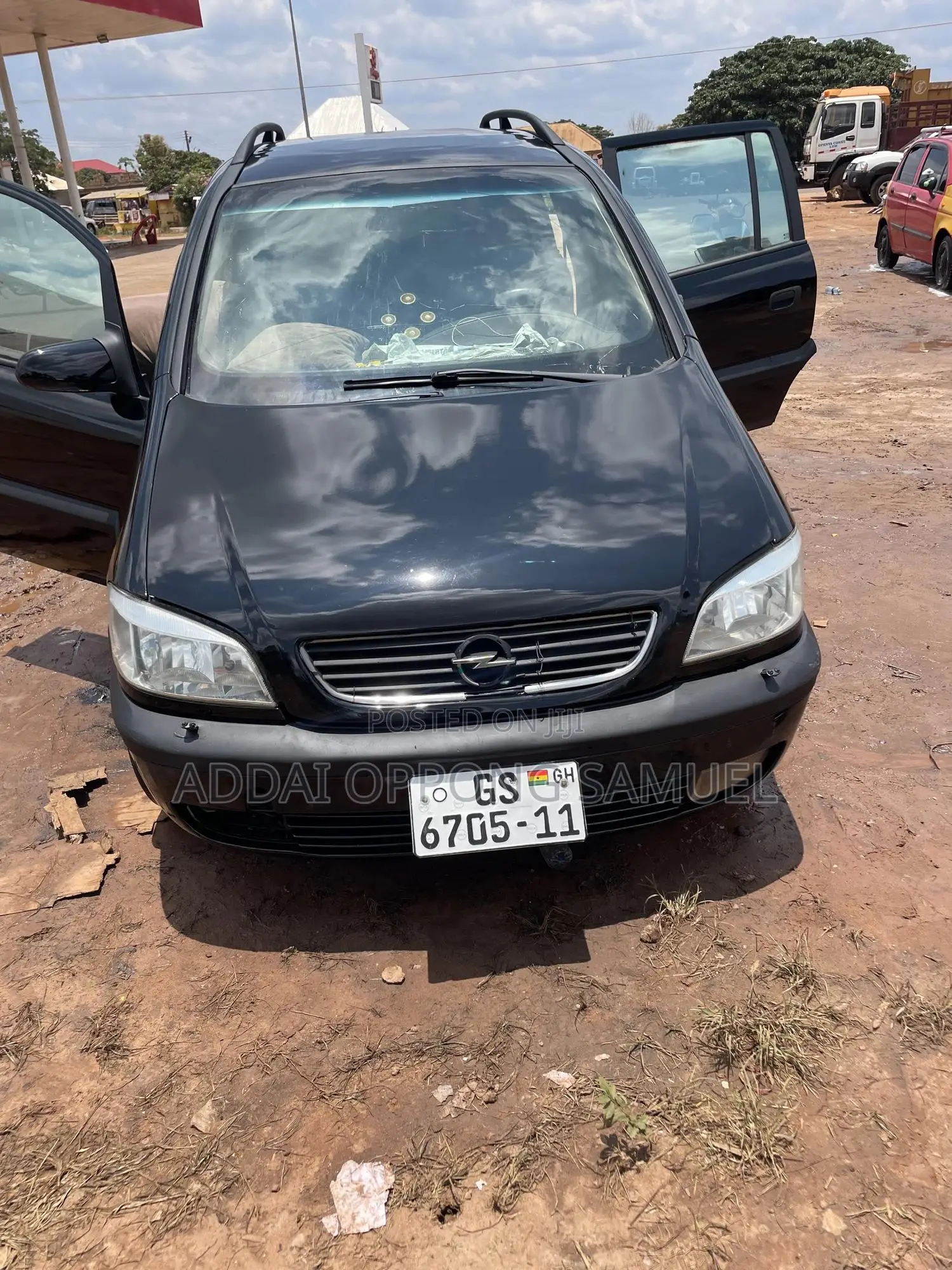 Opel Zafira 2003 Black