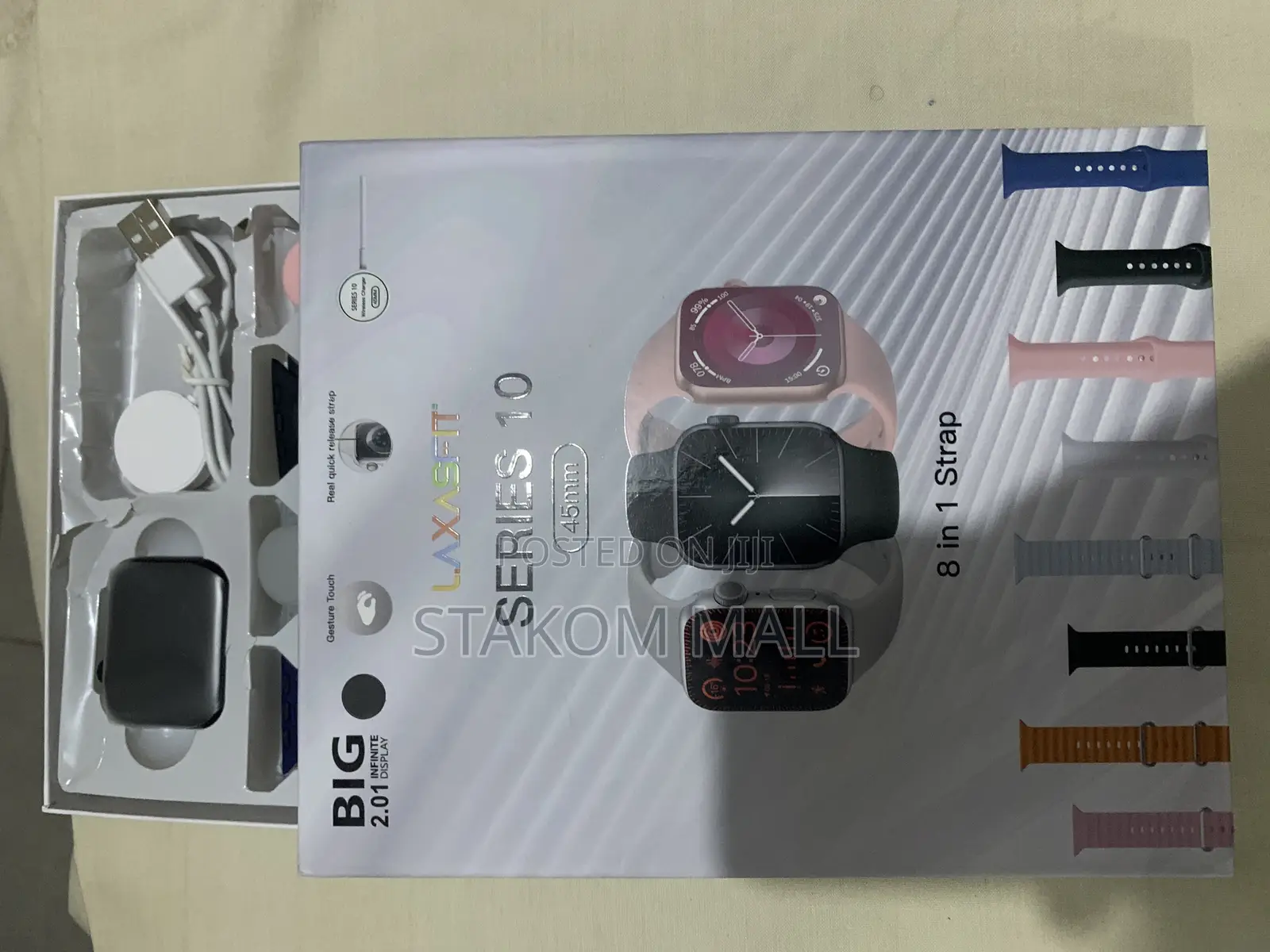 Smart Watch Gs8 Mini - Bluetooth and Connects to Your Smartphone.