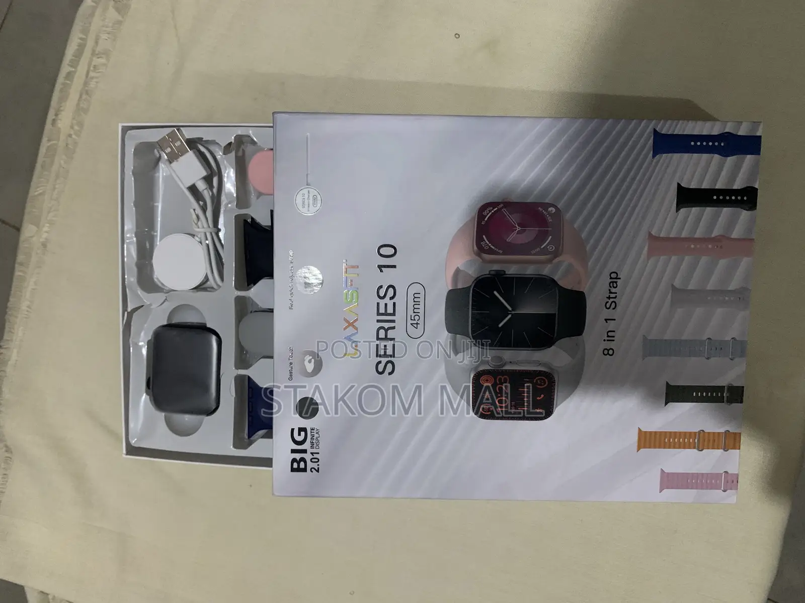 Smart Watch Gs8 Mini - Bluetooth and Connects to Your Smartphone.