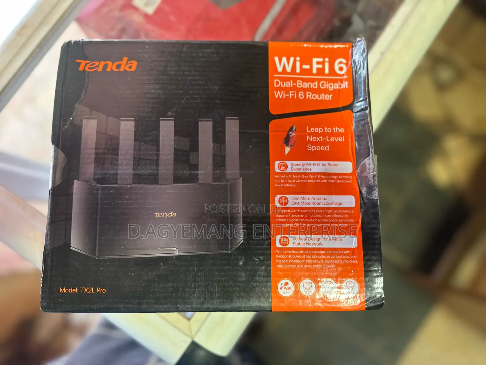 Tenda Model: Tx2l Pro Router