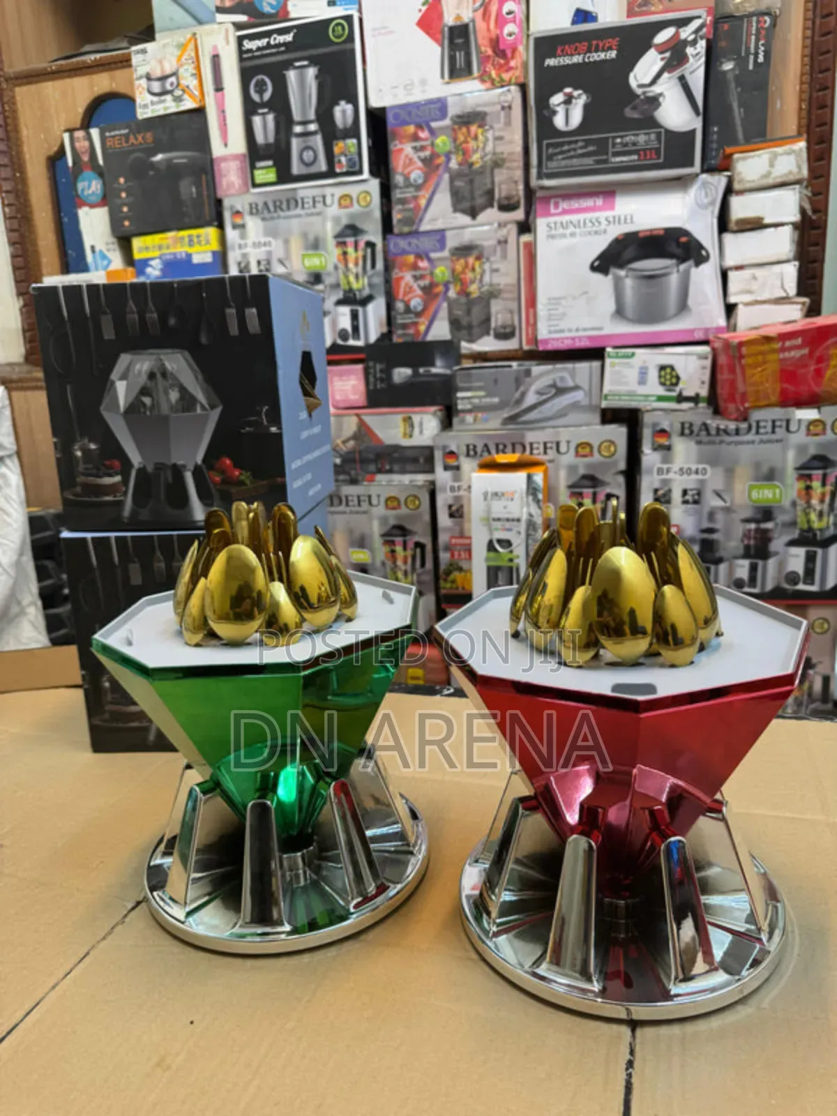 Diamond Cutlery Golden 24 PCS Set