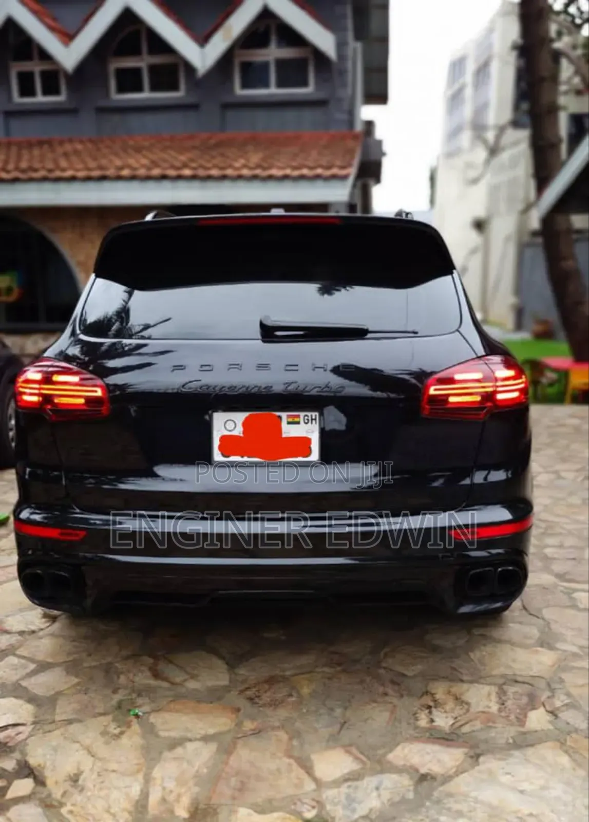 Porsche Cayenne Turbo AWD 2016 Black