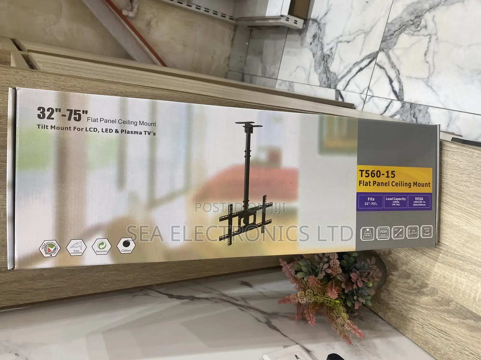 Ceiling Mount 75 Inch