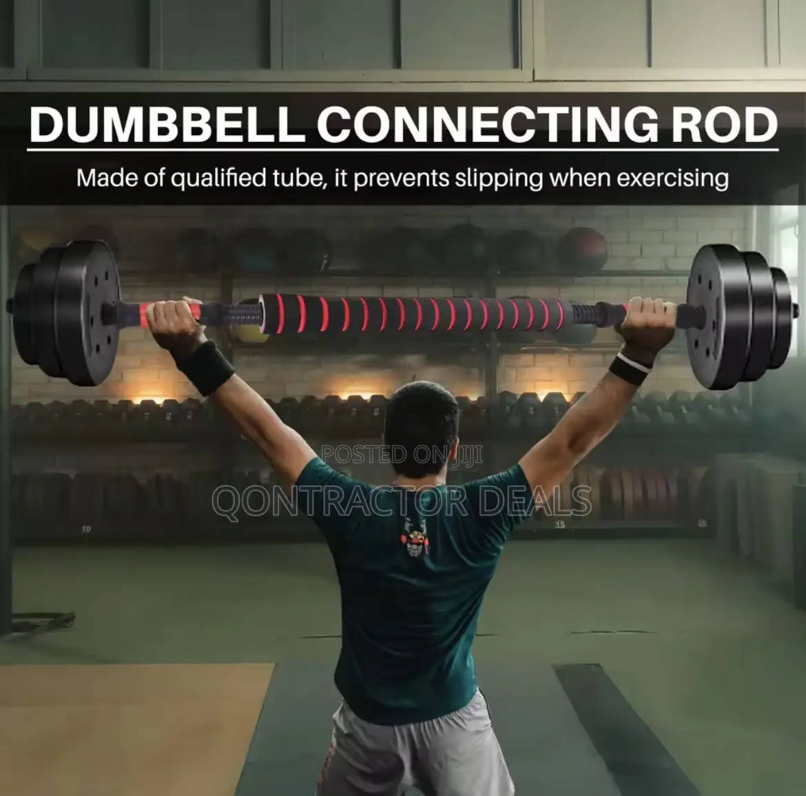 Qontractor Deals 30kg 3 in 1 Adjustable Dumbbells