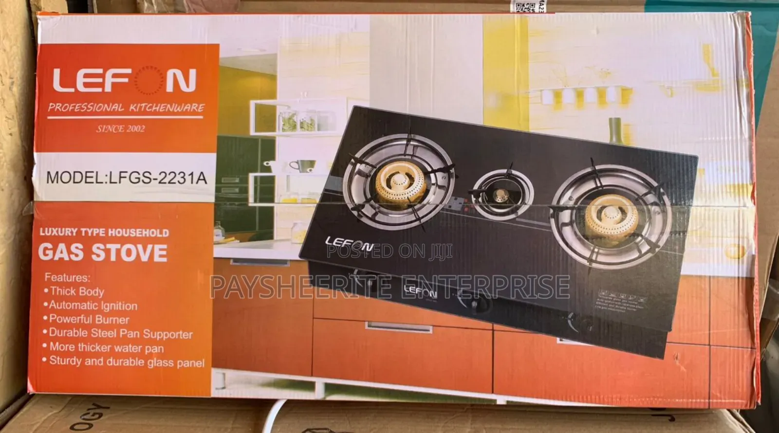 Lefon Gas Stove. 330gh . 3 in 1