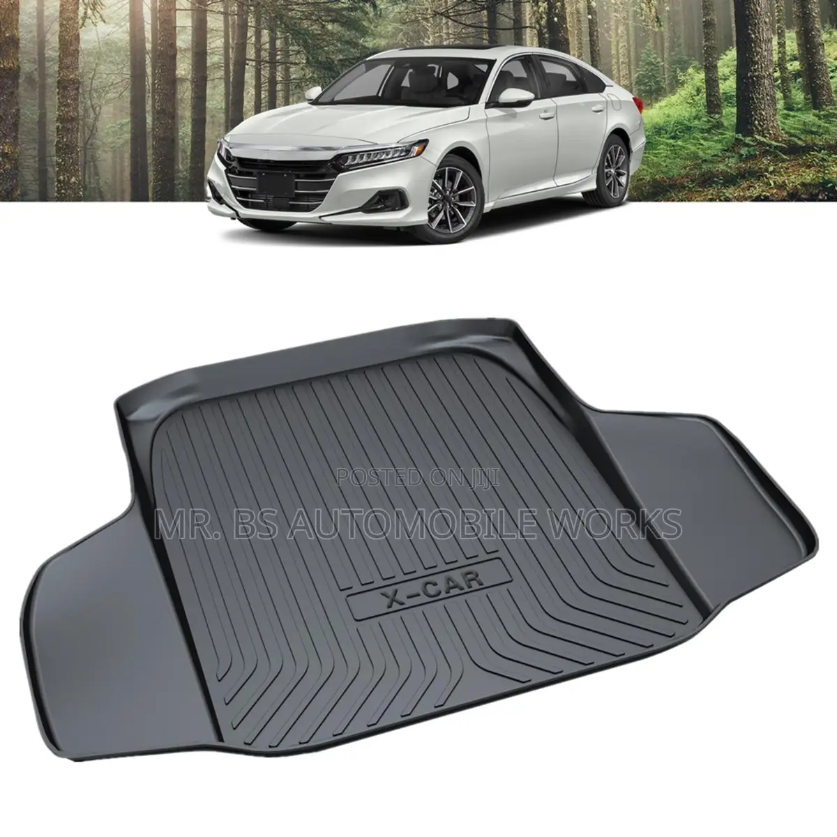 Honda Accord Booth/Trunk Mat(Carpet) 2018 To 2022 Models
