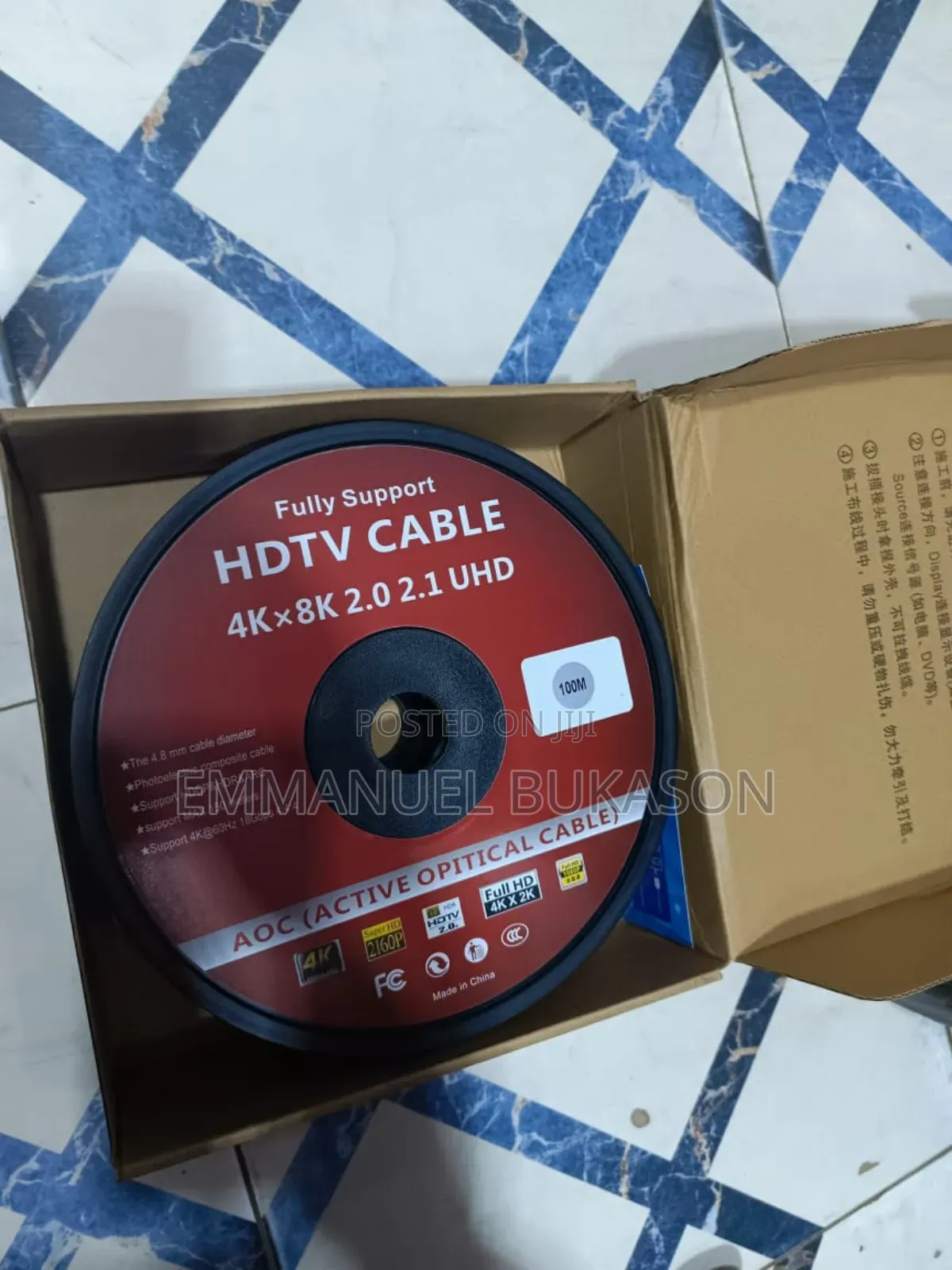 100m Giber Optic Hdmi Cable