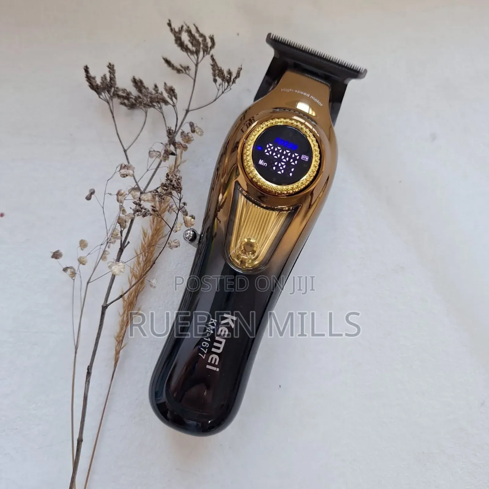 Kemei Km-1677 High Speed Detailer Shaping Skin Machine Beard Trimmer.